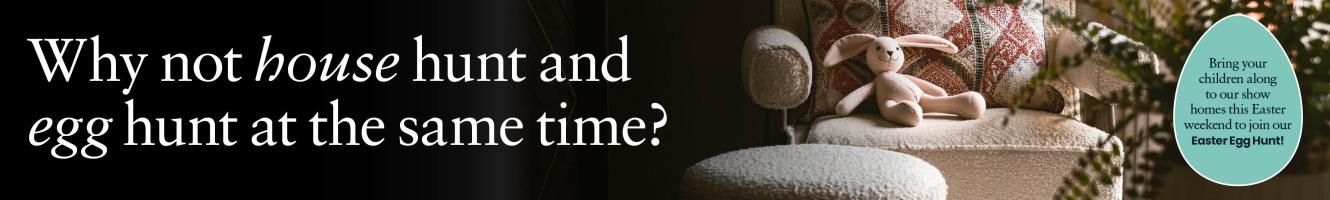 Easter Egg hunt website banner