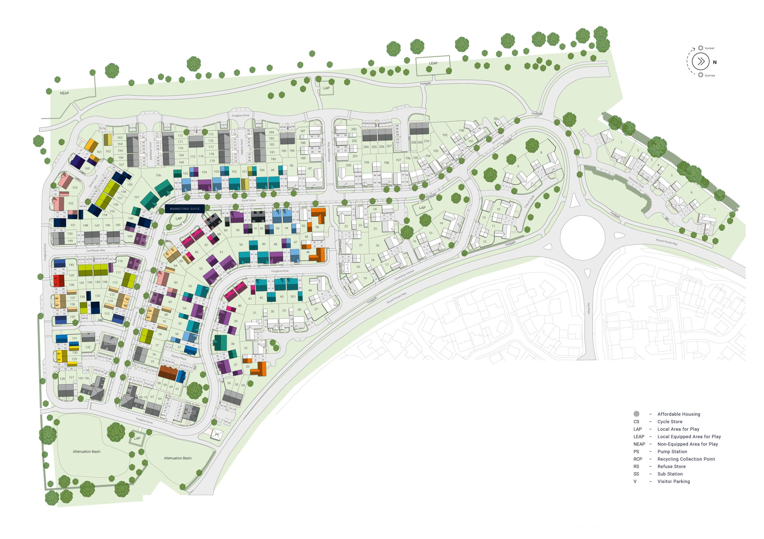 Roundhouse Gate Site Plan