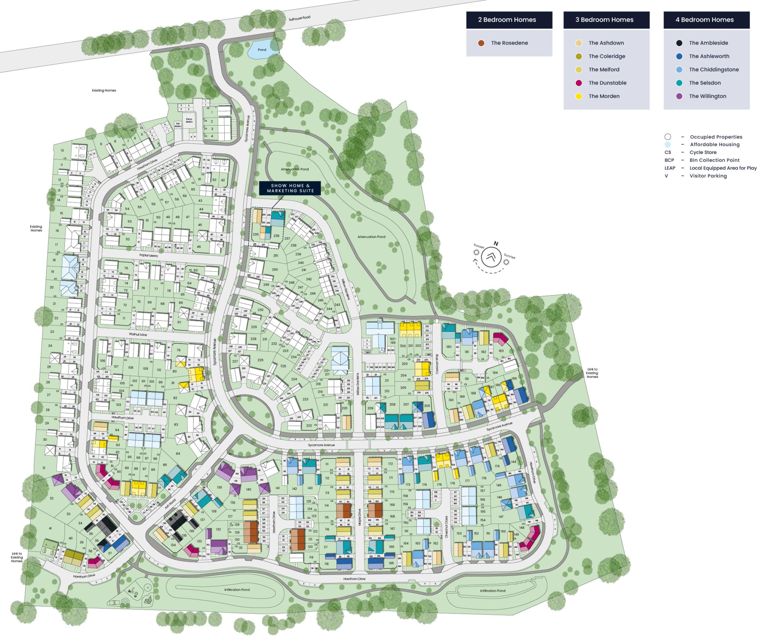 Furlong Heath Site Plan