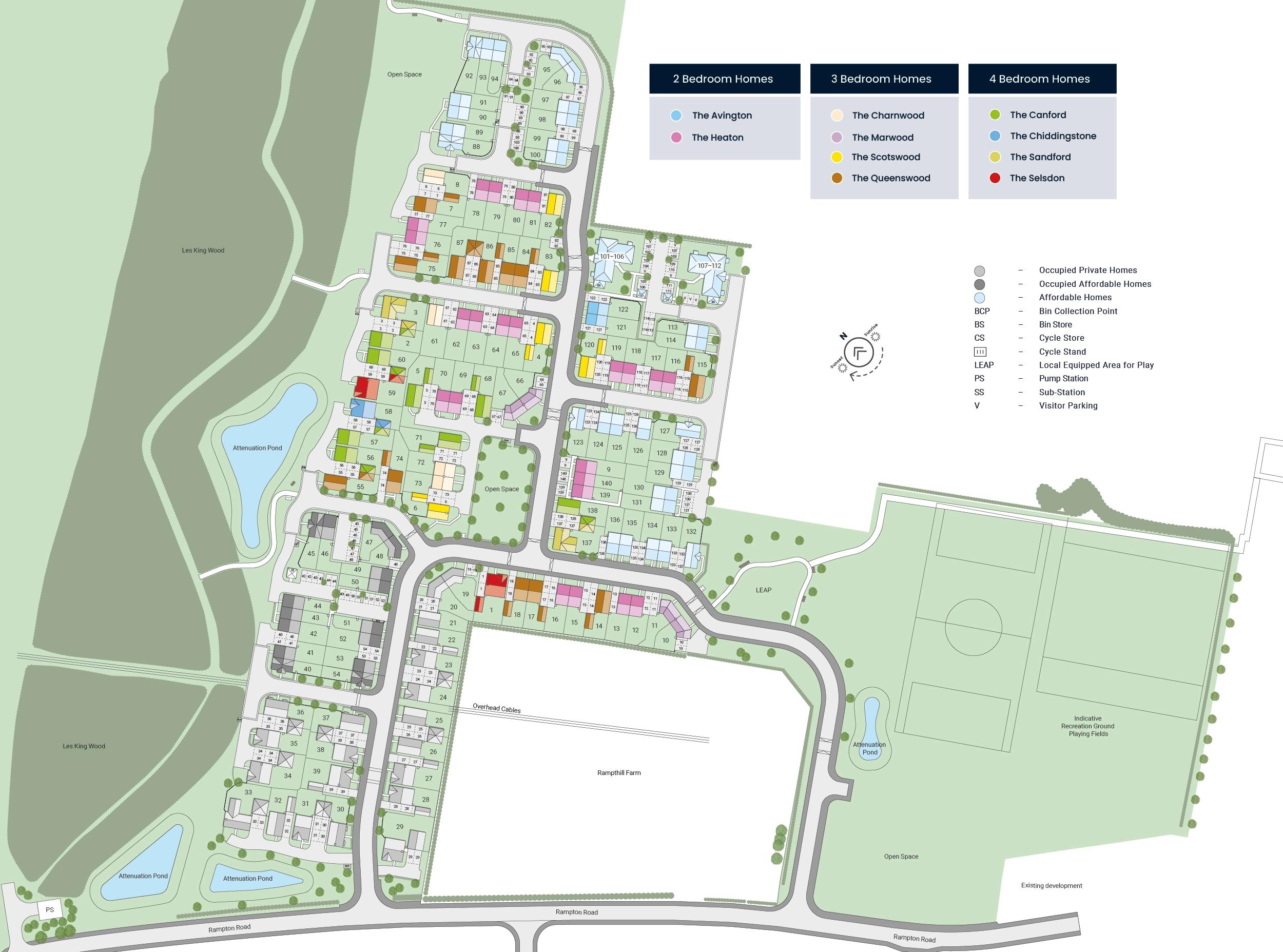 Kings Park Site Plan