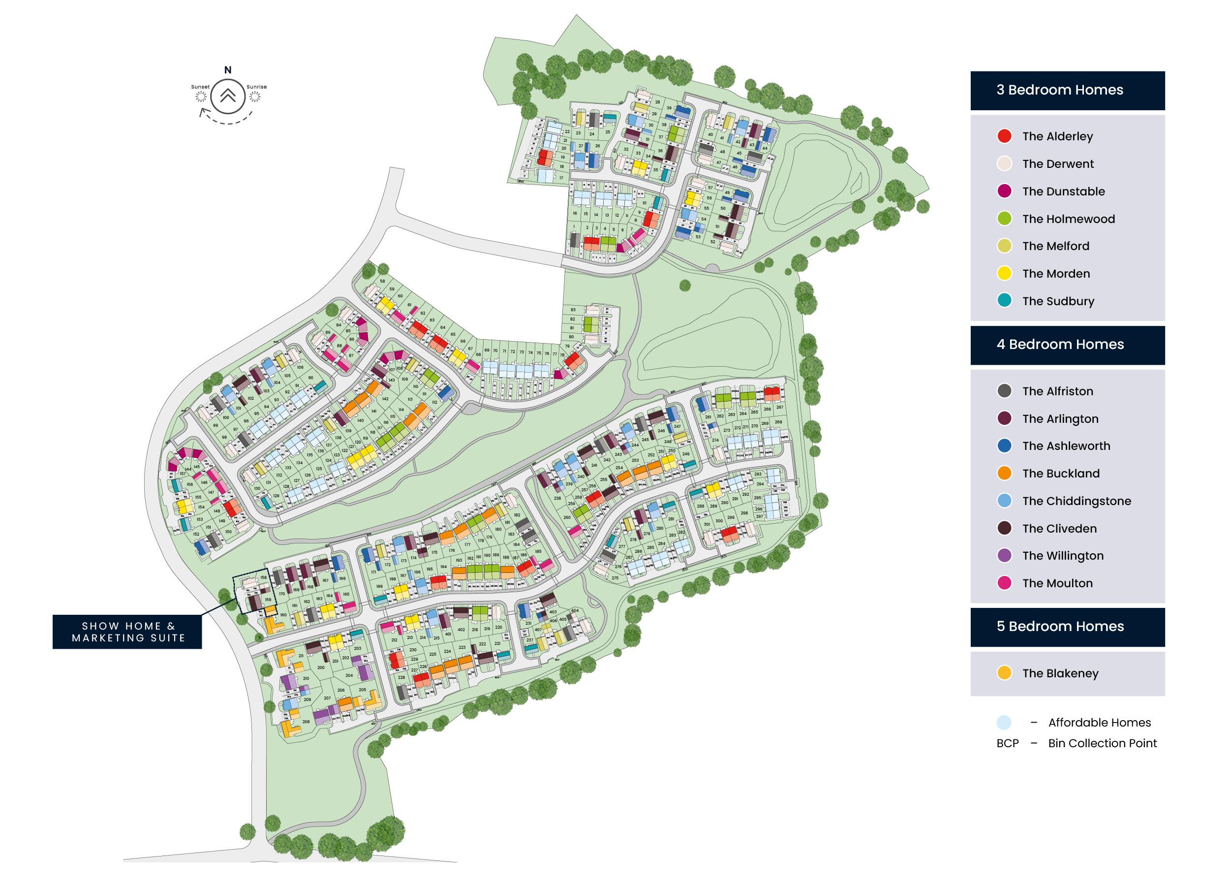 Forest Edge Site Plan