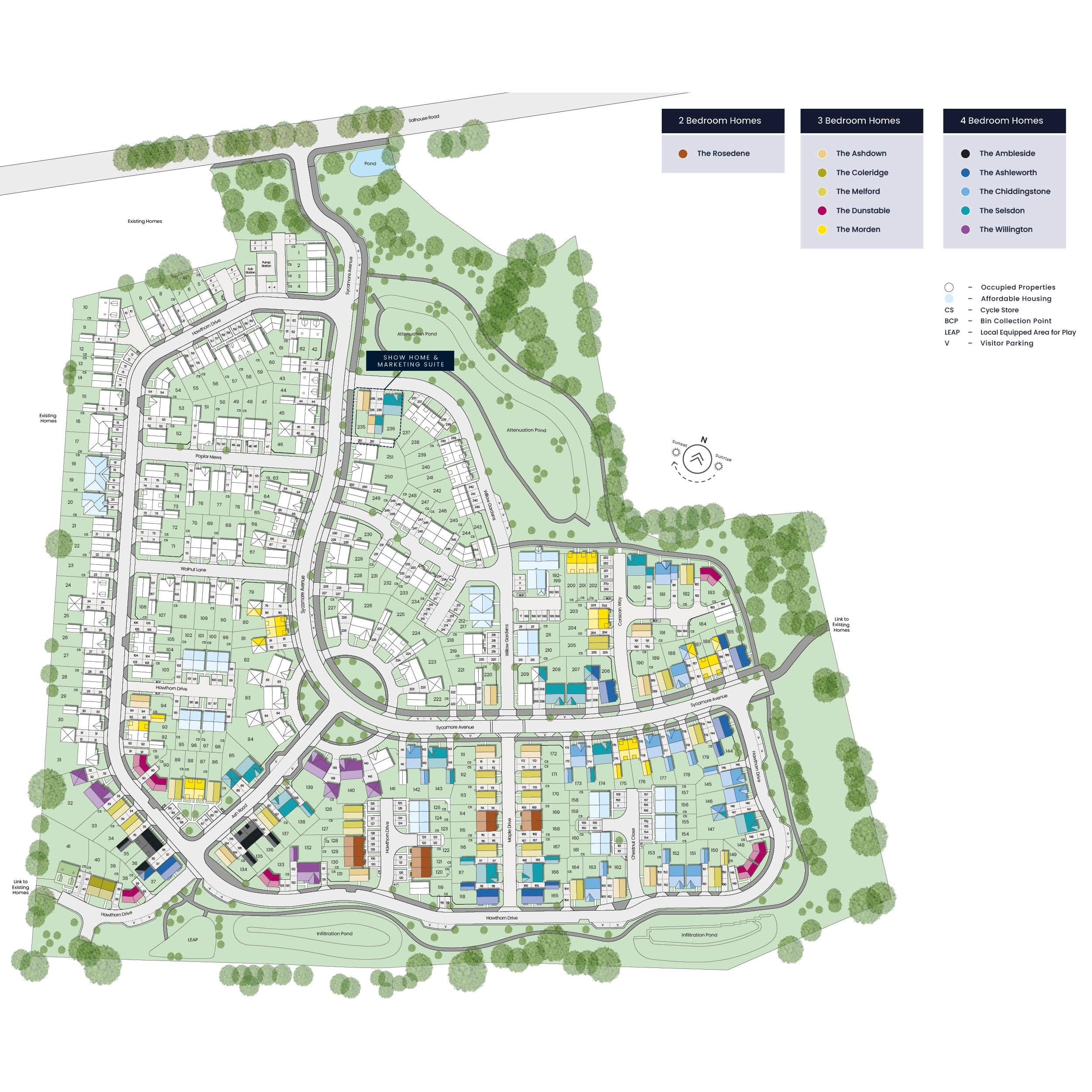 Furlong Heath Site Plan