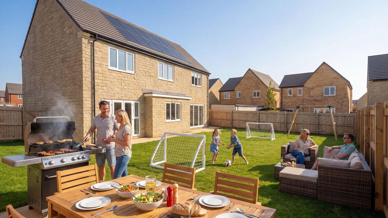 Alston Sheringham garden