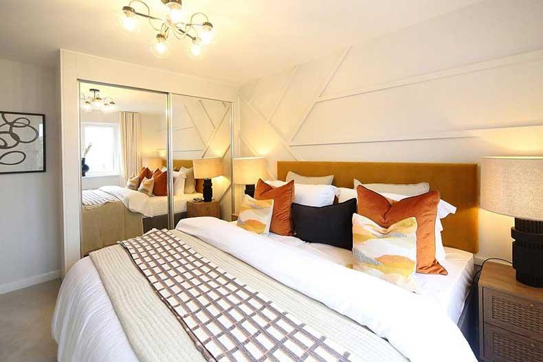 Tilia homes bedroom show home image