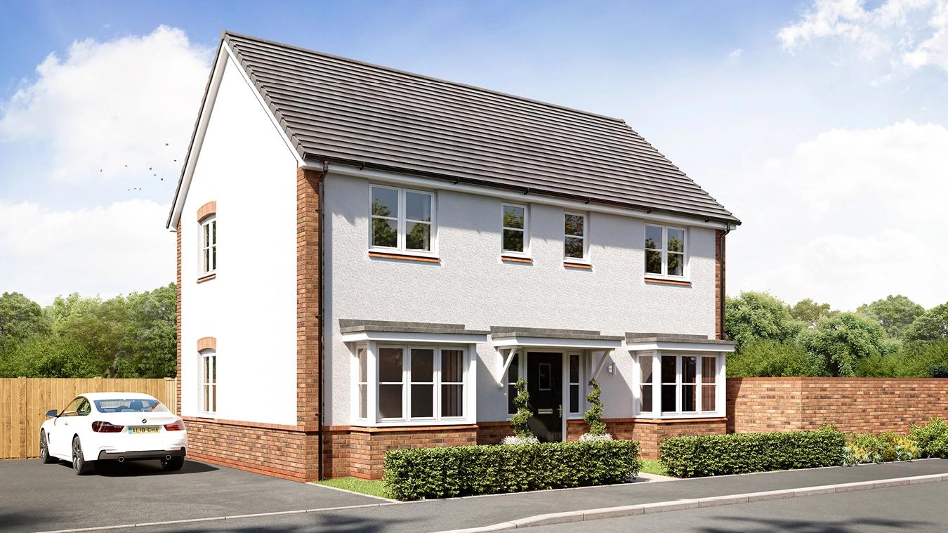 Forest Edge Ashleworth Brick Render