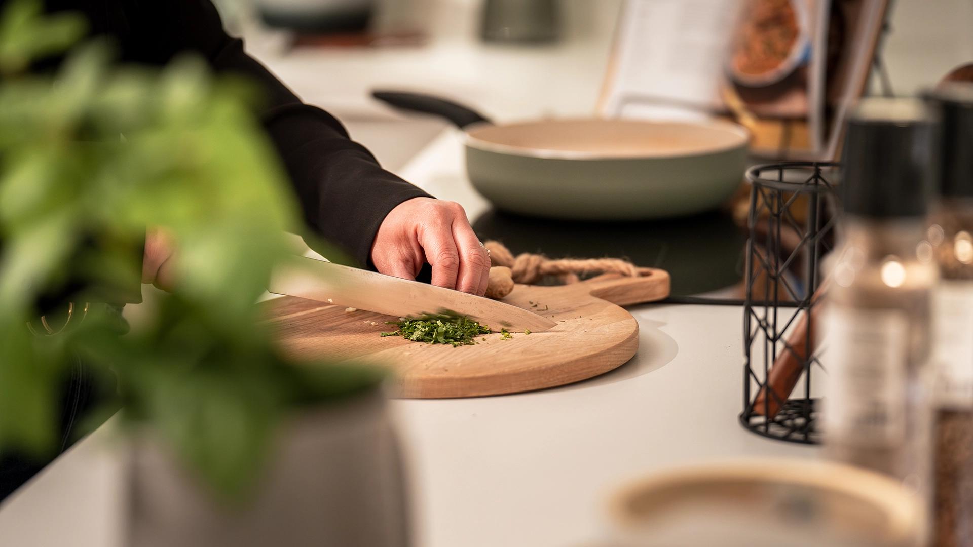 Chopping Ingredients