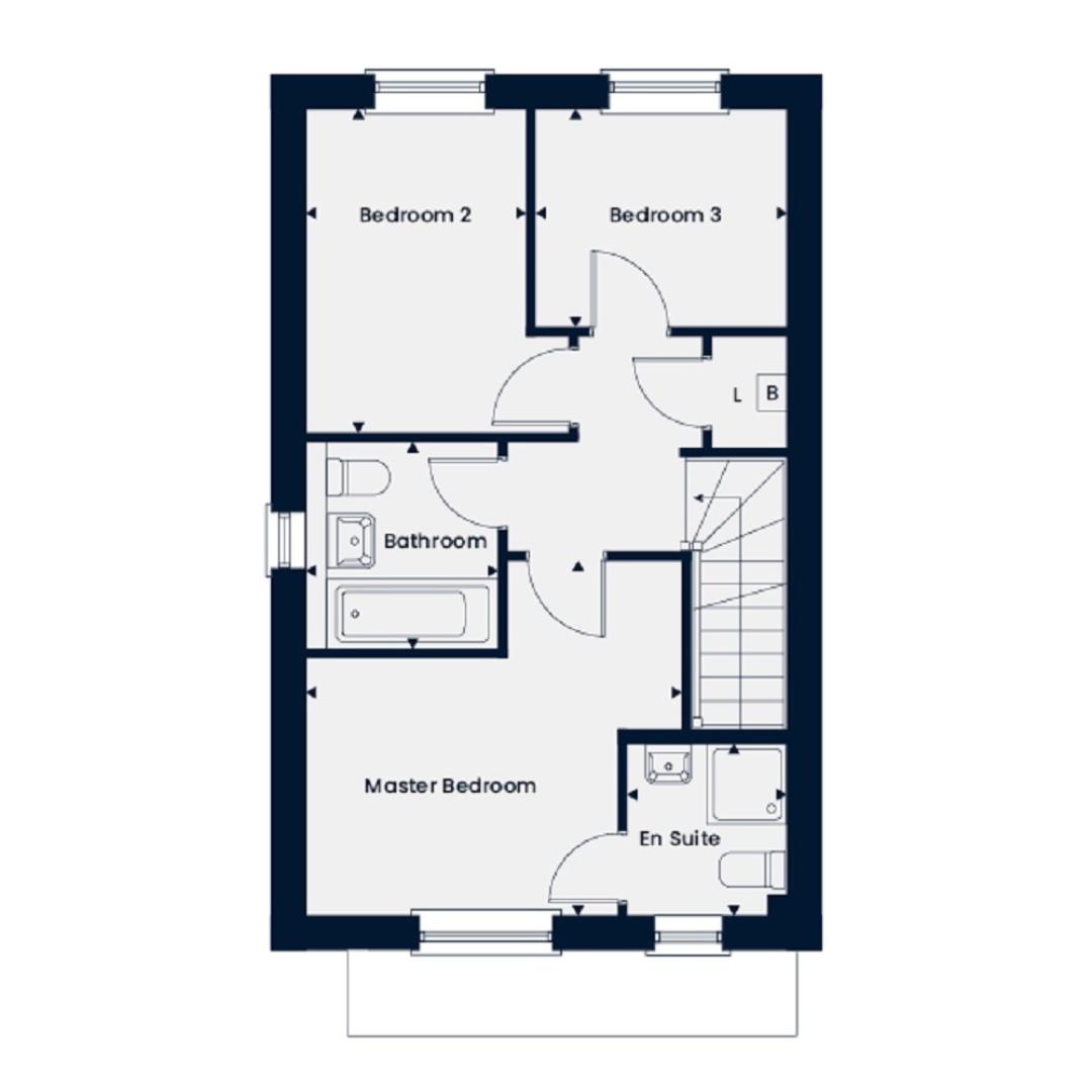 The Alderley Floorplan - First