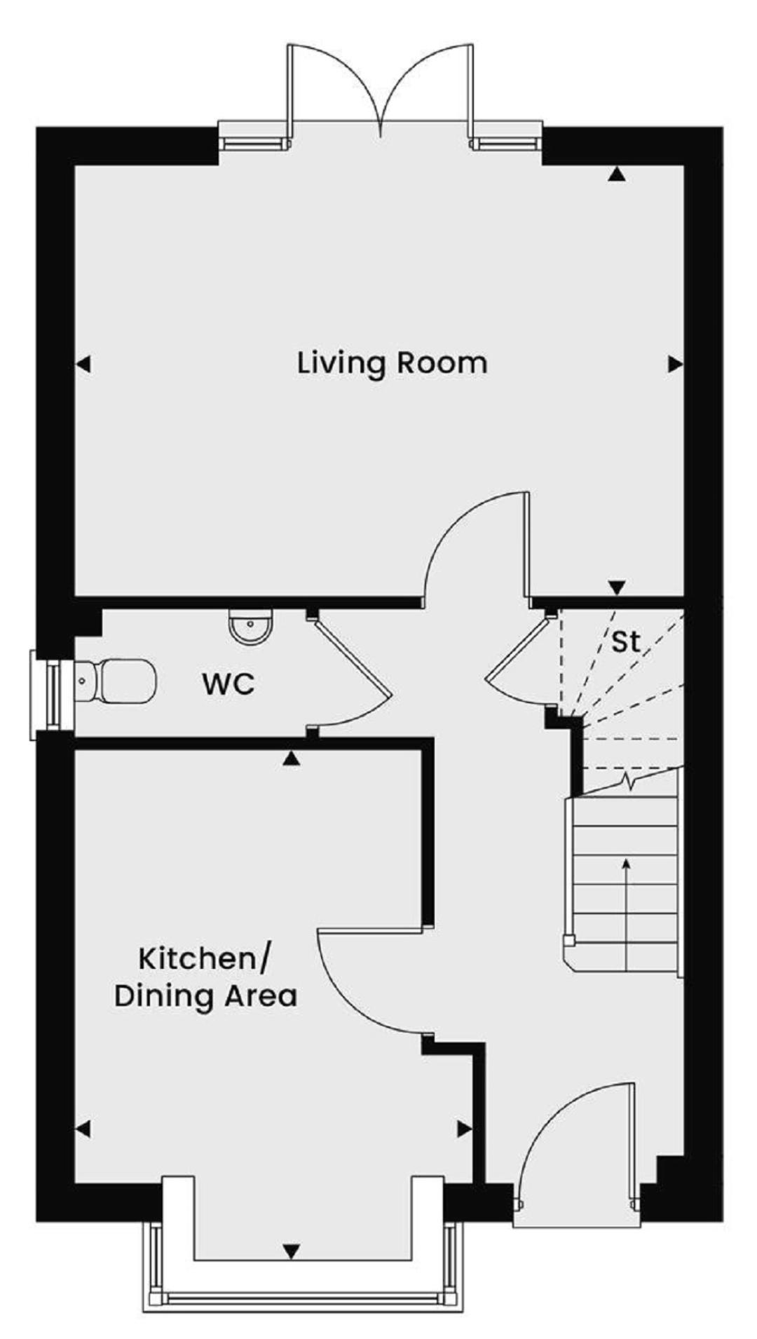 The Alderley Floorplan - Ground