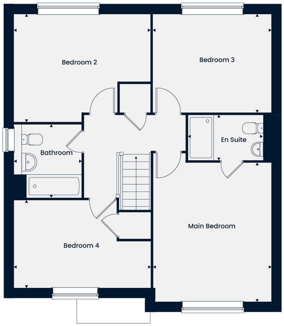 Selsdon First floor no window ensuite
