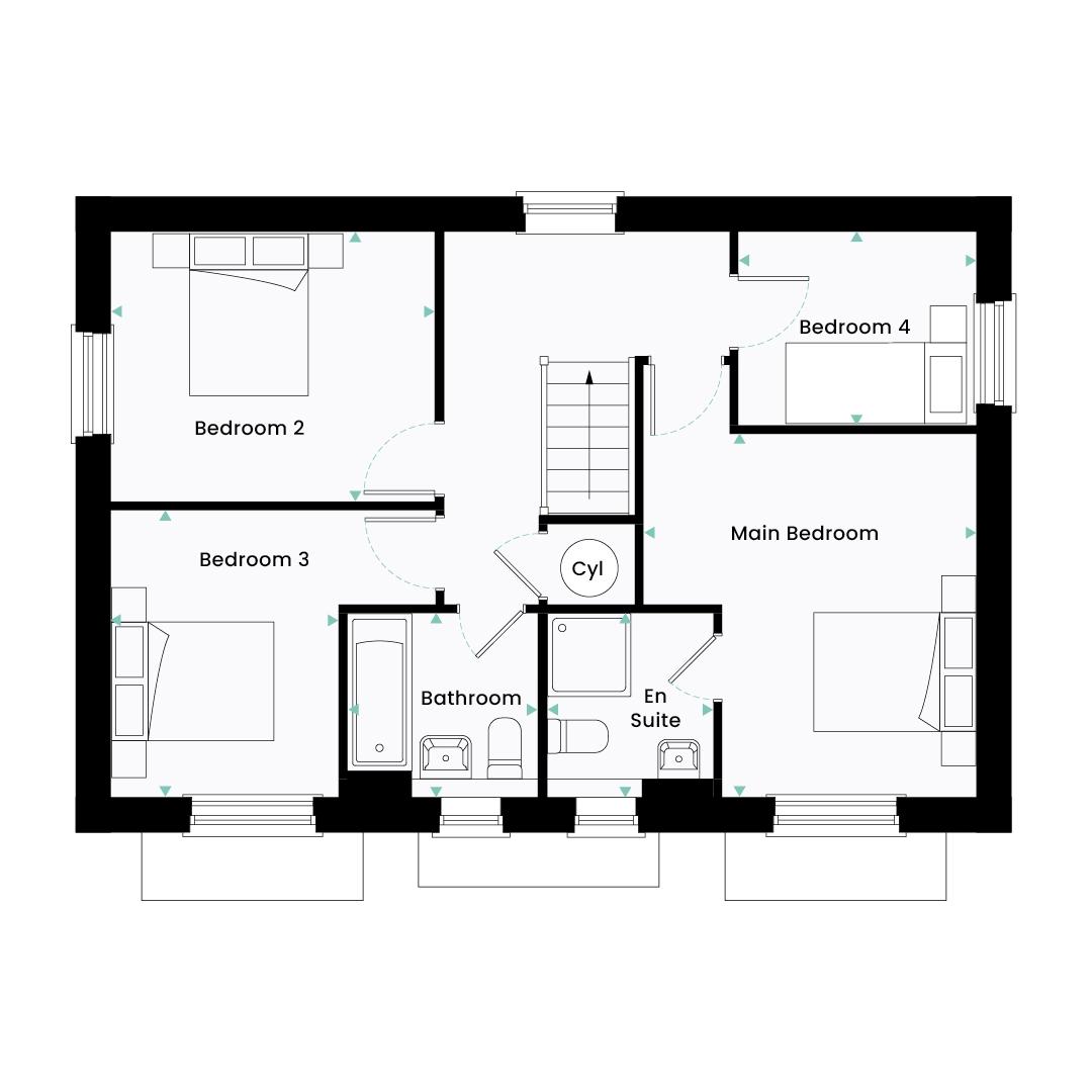 Ashleworth - - Greenway view - FF