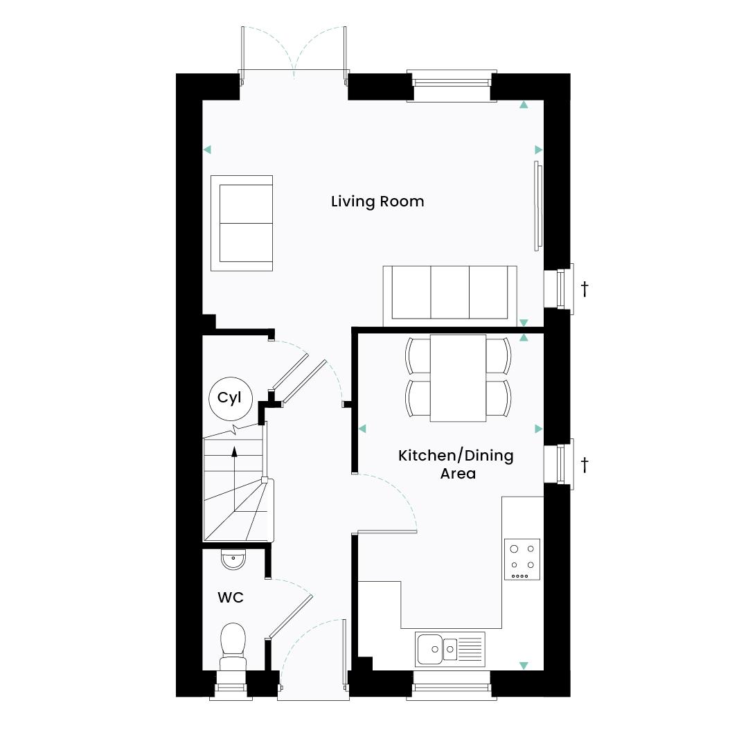 Bideford - - Greenway view - GF