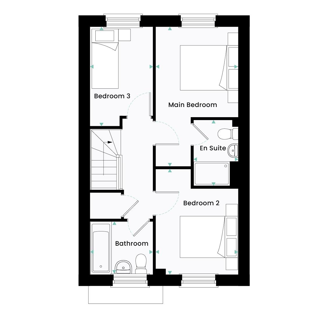 Hartwood - - Greenway view - FF