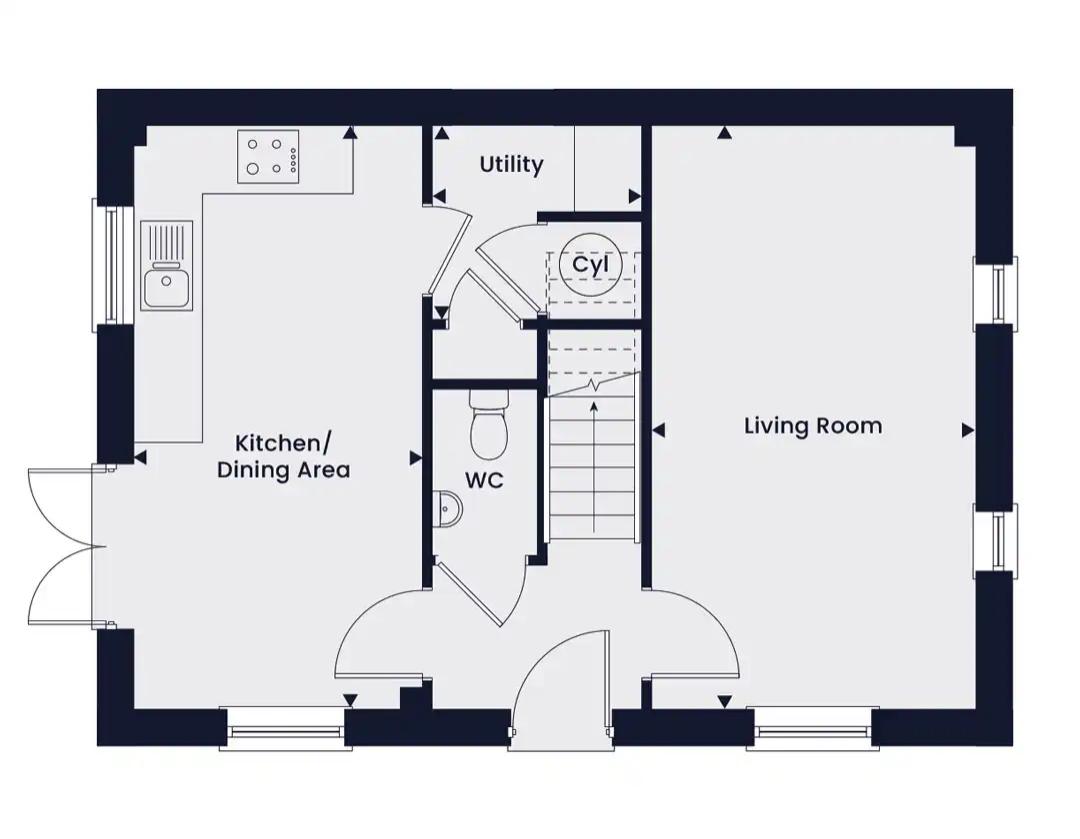 Hawkesbury Lakes Plot 6 Ground Floor