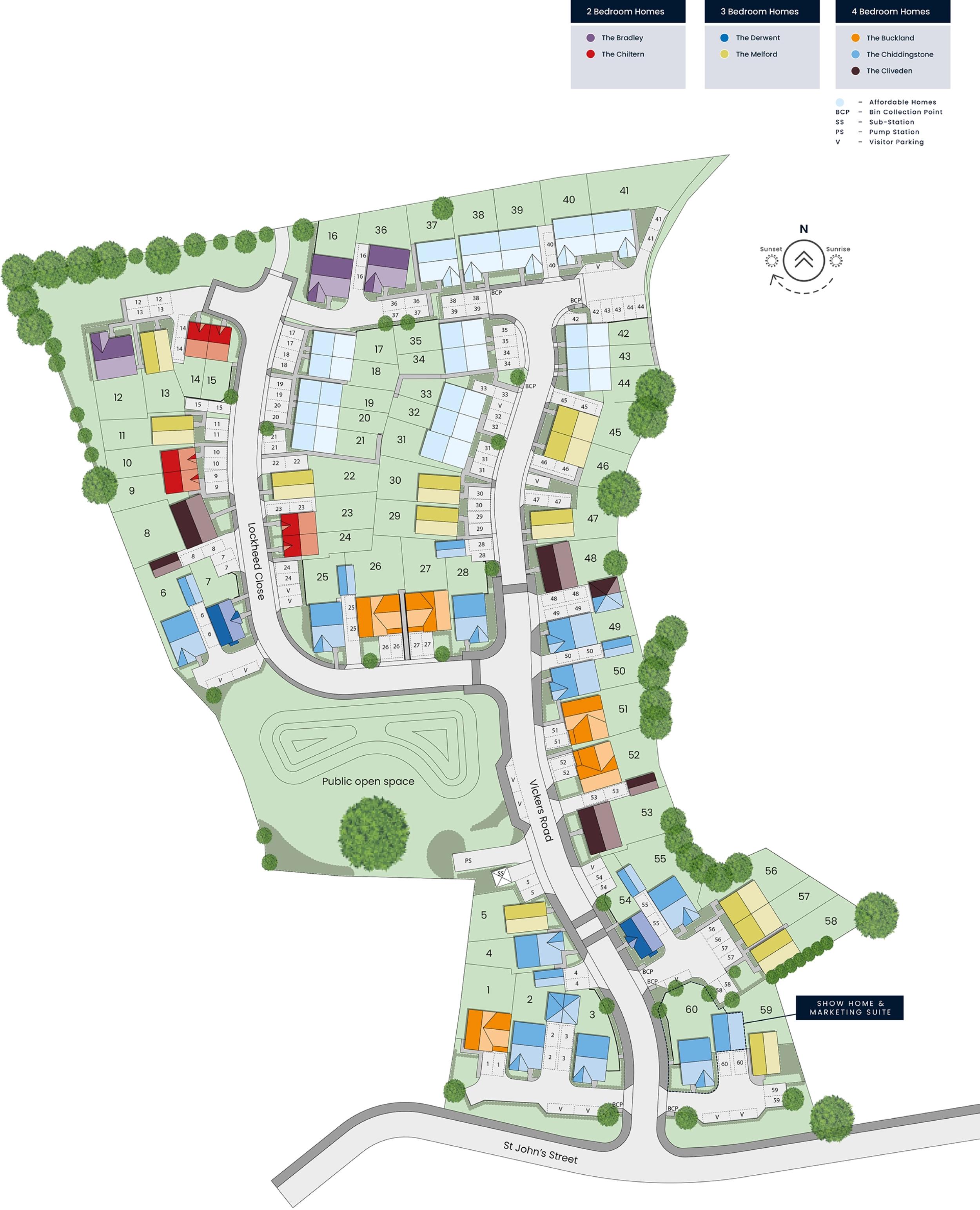 Osprey View Site Plan