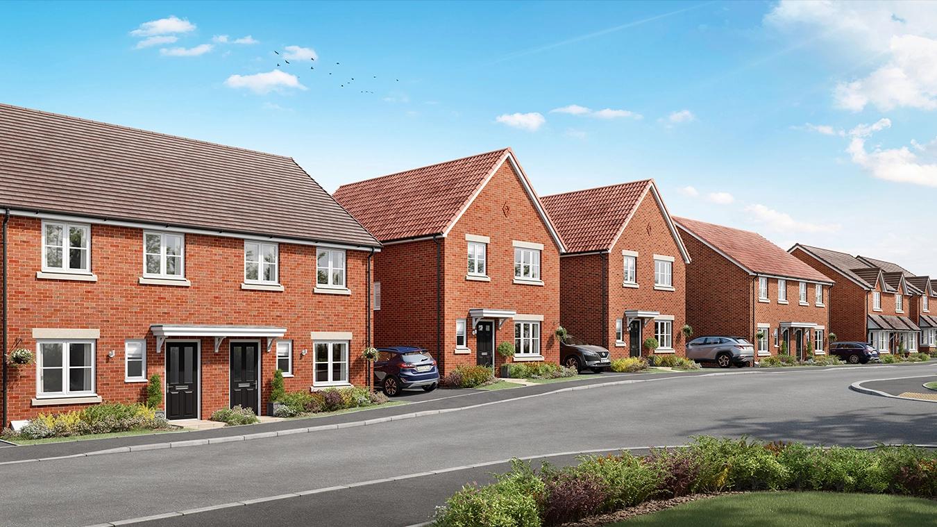 Westhill New homes in Kettering Tilia Homes